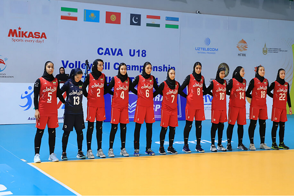دختران والیبال ایران قهرمان کاوا شدند