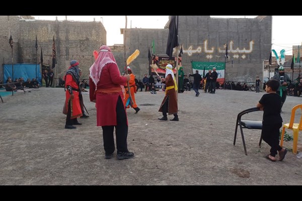 تعزیه‌خوانی در کوچه پس کوچه‌های قم+ تصاویر