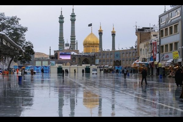 آسمان قم پنج‌شنبه بارانی می‌شود