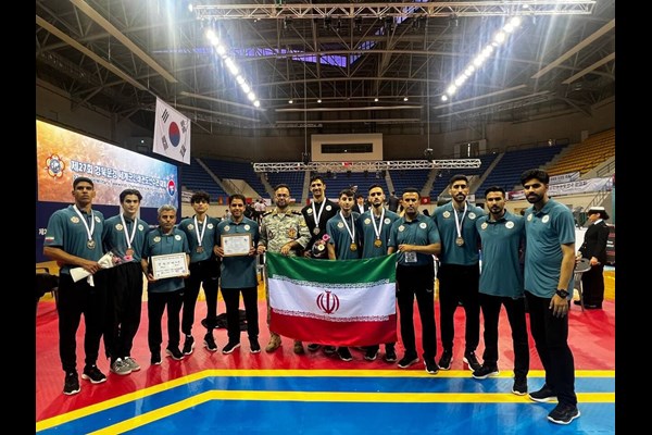 تیم تکواندو ایران نایب‌قهرمان ارتش‌های جهان شد