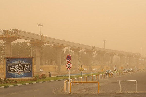 آسمان قم همچنان غبارآلود خواهد بود