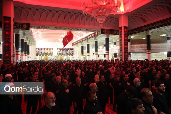 عزاداری هیأت محبین اهل‌بیت (ع) در حرم مطهر