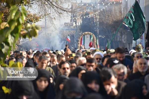 استقبال بی‌نظیر و ماندگار از شهدا در قم