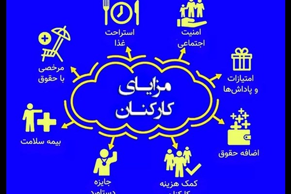  «مزایای حقوق‌» کارمندان و کارگران از مالیات معاف شد 