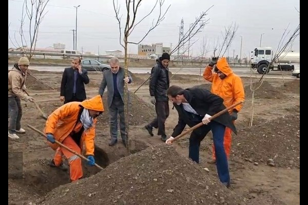 احداث بوستان فرهنگی-ورزشی نماز شهر جعفریه آغاز شد