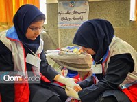 برگزاری سیزدهمین دوره المپیاد دانش‌آموزان دادرس هلال‌احمر قم
