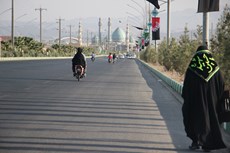 راهپیمایی جاماندگان اربعین در قم