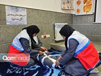 برگزاری سیزدهمین دوره المپیاد دانش‌آموزان دادرس هلال‌احمر قم