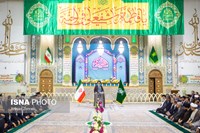 آیین خطبه خوانی خادمان حرم حضرت فاطمه معصومه (س)