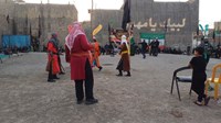 تعزیه‌خوانی در کوچه پس کوچه‌های قم+ تصاویر