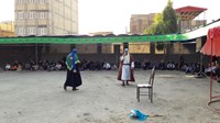 تعزیه خوانی در کوچه پس کوچه های قم به روایت تصویر