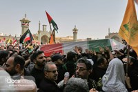 پیکر شهید "حاج رمضان" در حرم حضرت معصومه (س) آرام گرفت