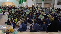 برگزاری جشن خواهربرادری در حرم بانوی کرامت
