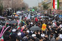 راهپیمایی پرشکوه مرم قم در سالروز 40 سالگی انقلاب اسلامی