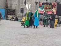 تعزیه‌خوانی در کوچه پس کوچه‌های قم+ تصاویر