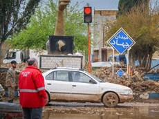 حضور جهادگران در پل دختر و کمک رسانی به سیل زدگان