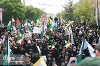 پیکر شهید "حاج رمضان" در حرم حضرت معصومه (س) آرام گرفت