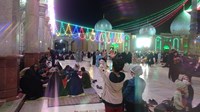 حال و هوای مسجد مقدس جمکران لحظه تحویل سال نو+تصاویر