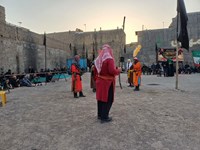 تعزیه‌خوانی در کوچه پس کوچه‌های قم+ تصاویر