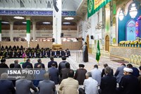 آیین خطبه خوانی خادمان حرم حضرت فاطمه معصومه (س)