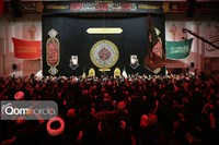 برگزاری مراسم شب تاسوعا در حرم مطهر