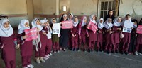 پیوستن دانش آموزان قمی به کمپین نه به چهارشنبه سوری خطرناک