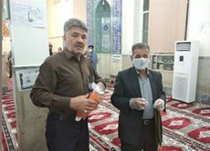 مراسم شب قدر با رعایت فاصله اجتماعی در مساجد قم برگزار شد