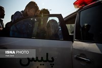بازسازی صحنه زورگیری در منطقه سعادت‌آباد تهران