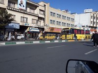 نرده‌کشی خیابان اراک شهر قم برای حفظ جان زائران/ امکان نصب پل عابر پیاده در خیابان اراک وجود ندارد+تصاویر