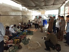 حضور طلبه‌های جهادگر در بیمارستان فرقانی به روایت تصویر