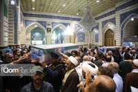 وداع با پیکر ۶ شهید حملات رژیم صهیونیستی