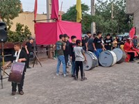 تعزیه‌خوانی در کوچه پس کوچه‌های قم+ تصاویر