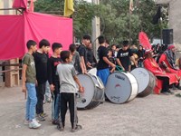 تعزیه‌خوانی در کوچه پس کوچه‌های قم+ تصاویر