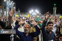 تجمع مردم قم علیه تجاوز آمریکا به کشور