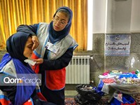 برگزاری سیزدهمین دوره المپیاد دانش‌آموزان دادرس هلال‌احمر قم
